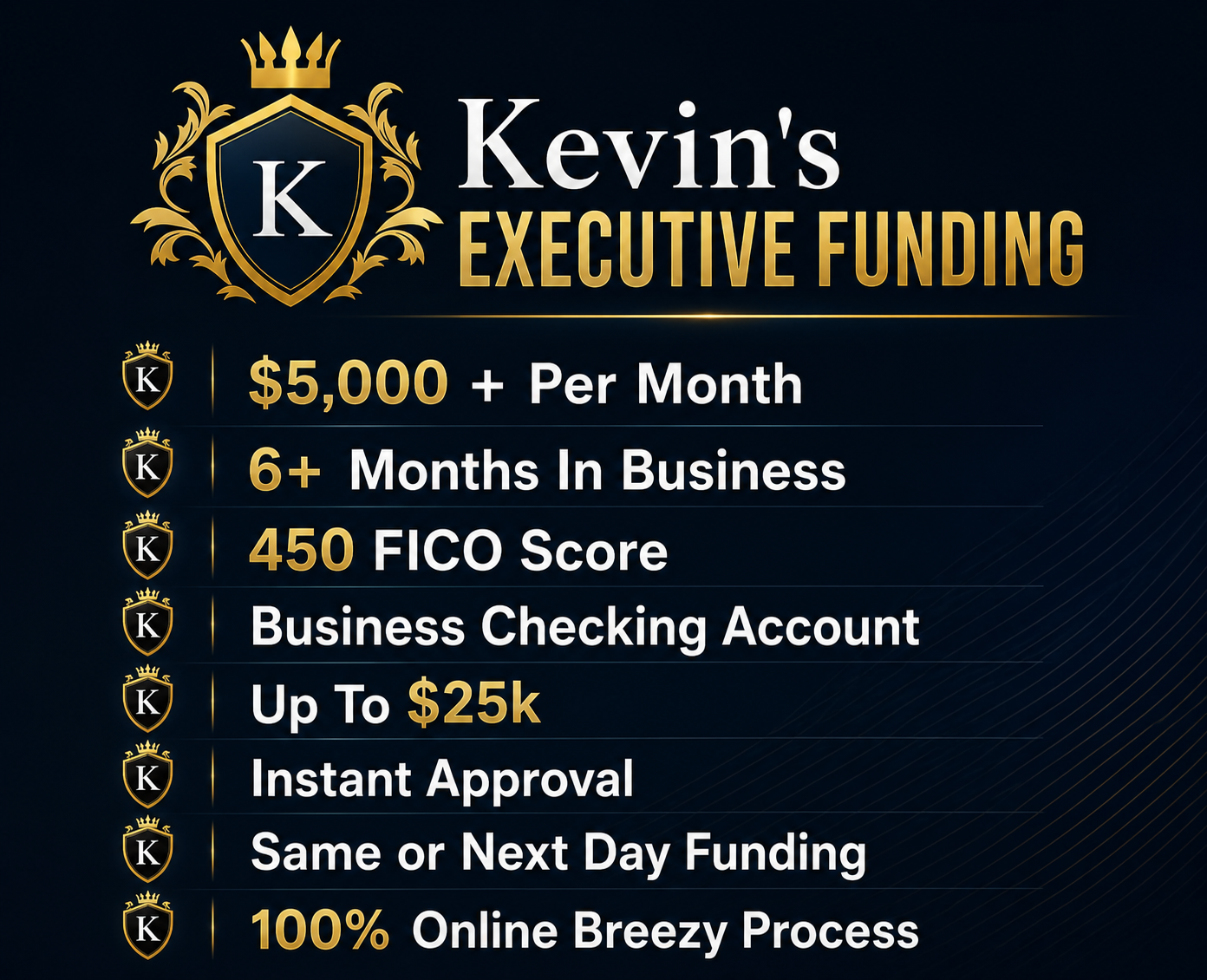 The CashFlow CEO Funding Solutions