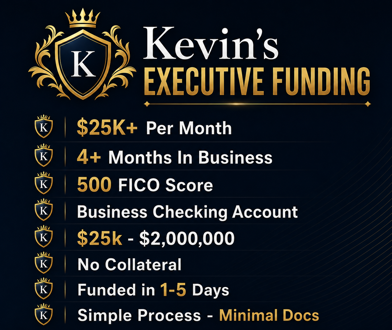 The CashFlow CEO Funding Solutions